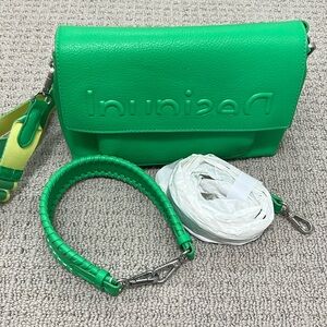 Green Desigual purse